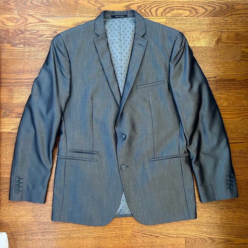 Bar lll slim fit, silver/grey, 2 piece suit - Picture 11 of 16